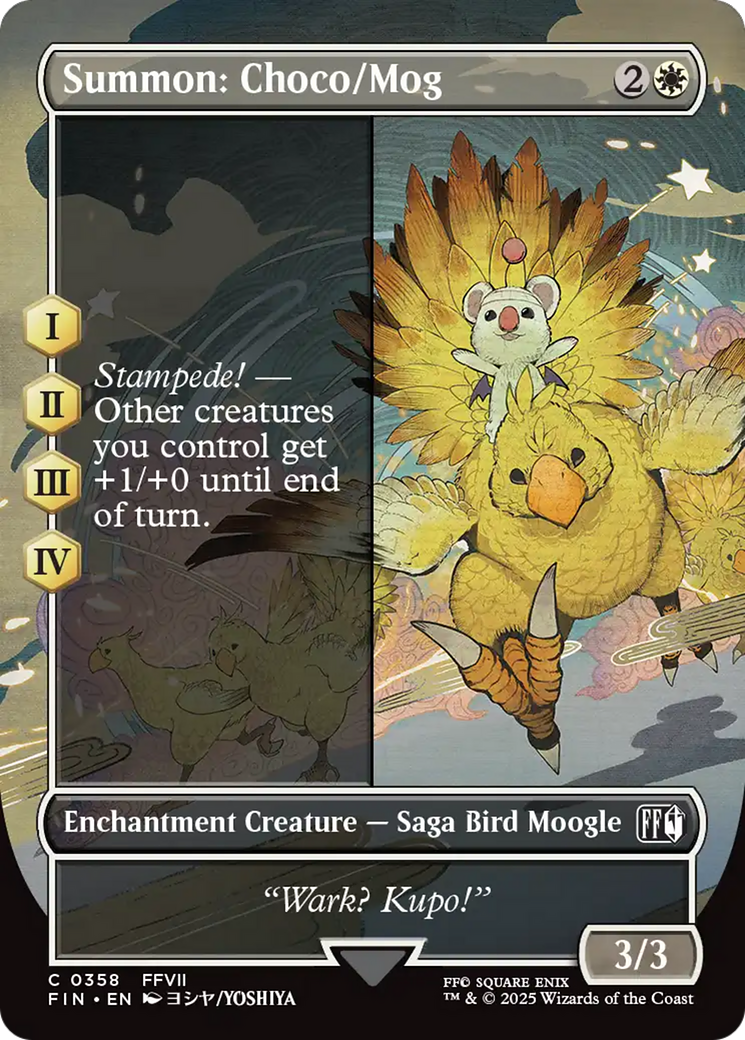 Summon: Choco/Mog (Borderless) [FINAL FANTASY] | Gear Gaming Fayetteville