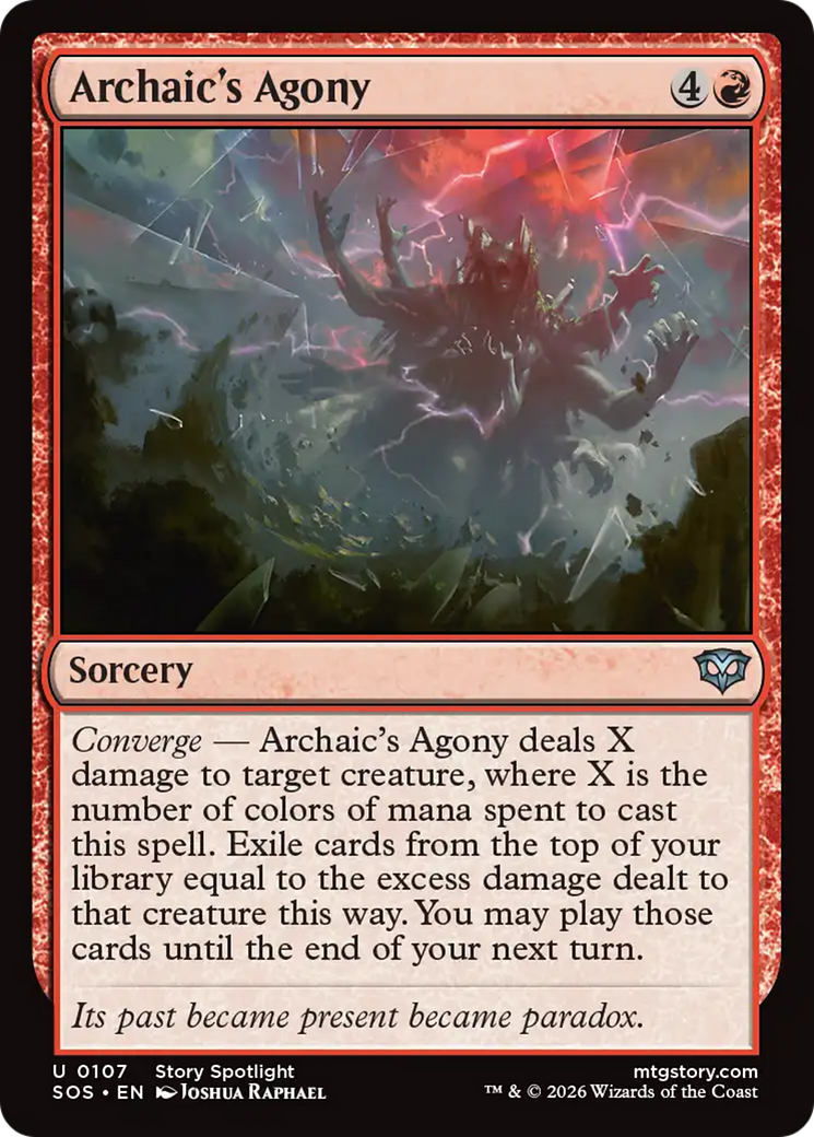 Archaic's Agony [Secrets of Strixhaven] | Gear Gaming Fayetteville