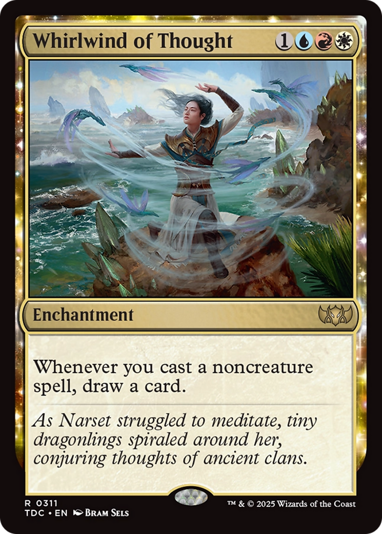 Whirlwind of Thought [Tarkir: Dragonstorm Commander] | Gear Gaming Fayetteville