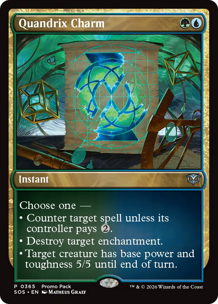 Quandrix Charm [Secrets of Strixhaven Promos] | Gear Gaming Fayetteville