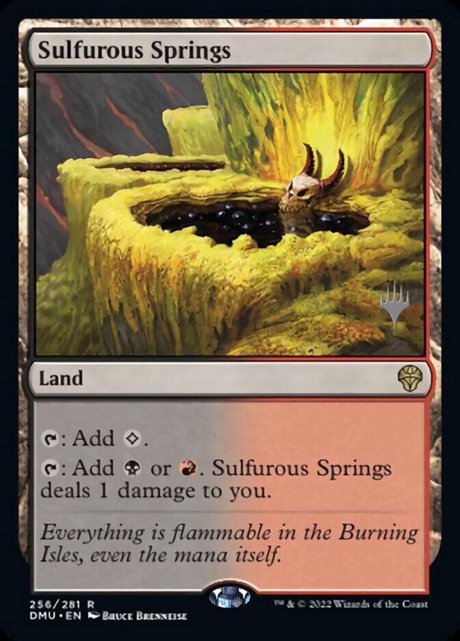 Sulfurous Springs (Promo Pack) [Dominaria United Promos] | Gear Gaming Fayetteville