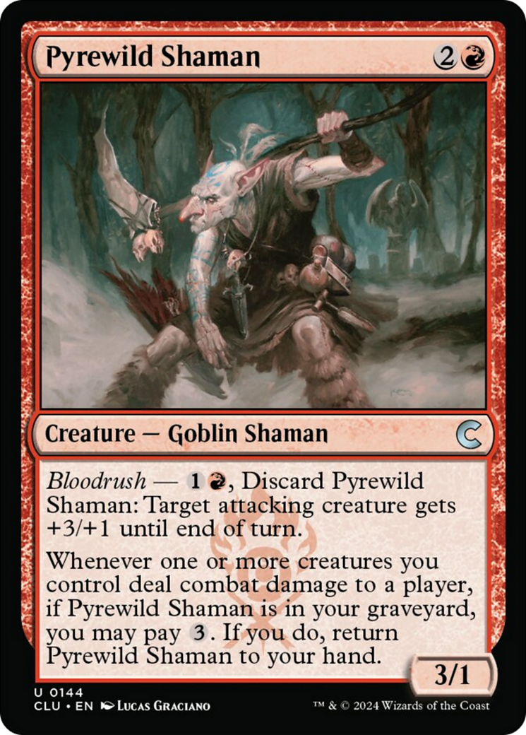 Pyrewild Shaman [Ravnica: Clue Edition] | Gear Gaming Fayetteville