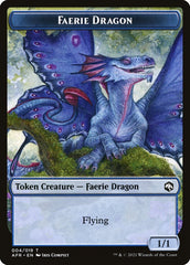 Wolf // Faerie Dragon Double-Sided Token [Dungeons & Dragons: Adventures in the Forgotten Realms Tokens] | Gear Gaming Fayetteville