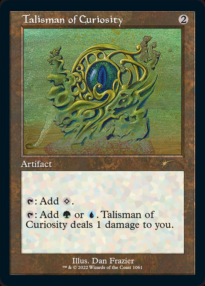 Talisman of Curiosity (Foil Etched) [Secret Lair Drop Series] | Gear Gaming Fayetteville