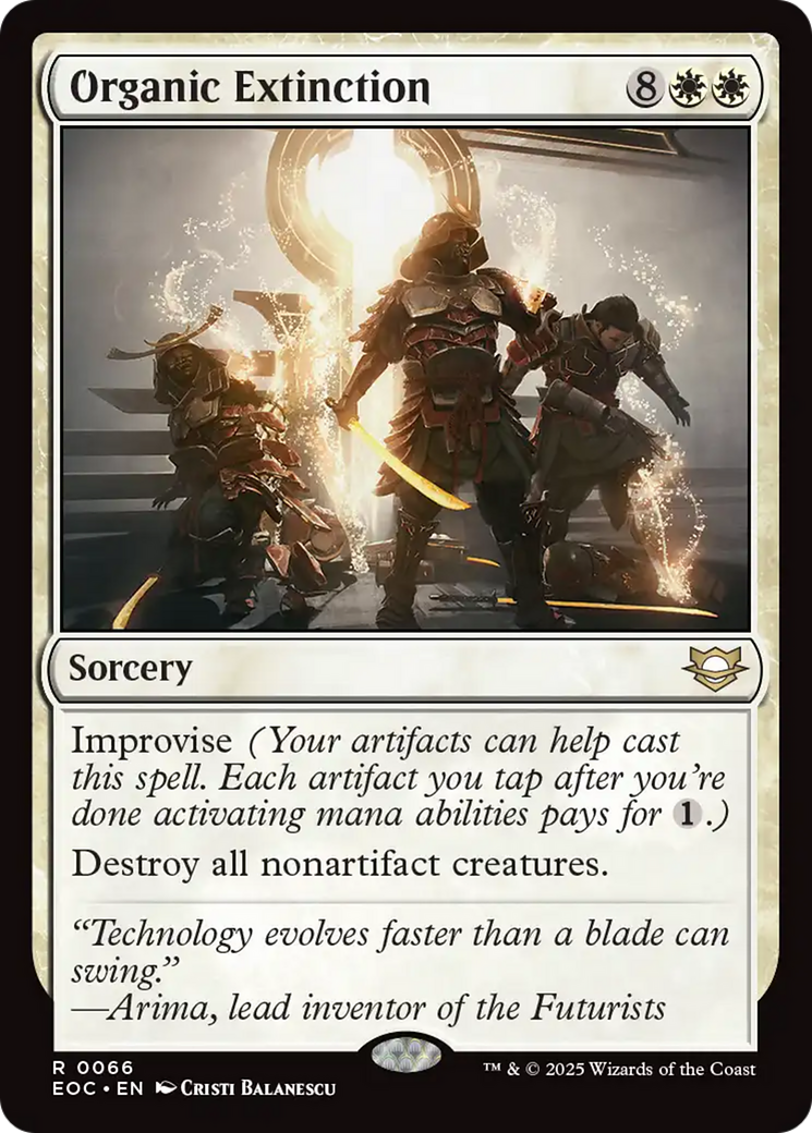 Organic Extinction [Edge of Eternities Commander] | Gear Gaming Fayetteville