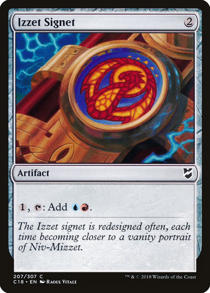 Izzet Signet [Commander 2018] | Gear Gaming Fayetteville