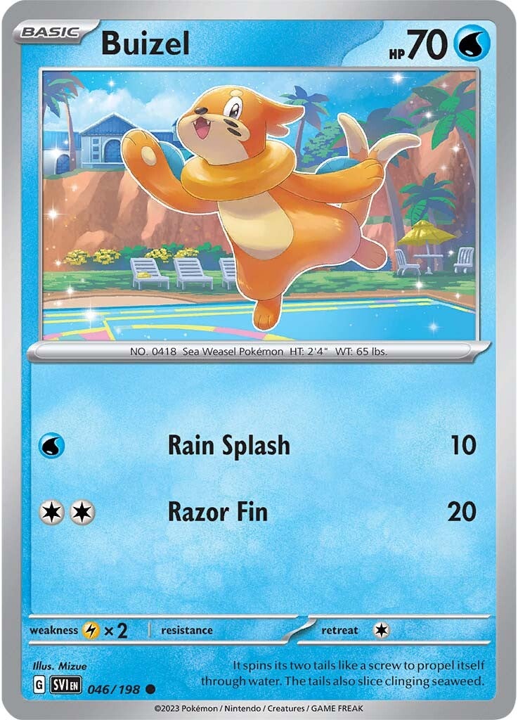 Buizel (046/198) [Scarlet & Violet: Base Set] | Gear Gaming Fayetteville