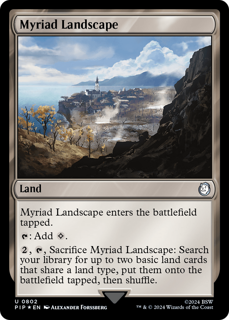 Myriad Landscape (Surge Foil) [Fallout] | Gear Gaming Fayetteville