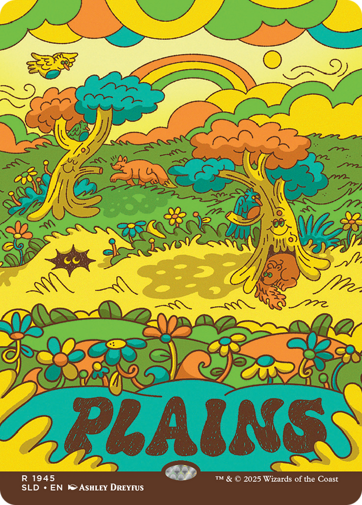 Plains (1945) (Rainbow Foil) [Secret Lair Drop Series] | Gear Gaming Fayetteville