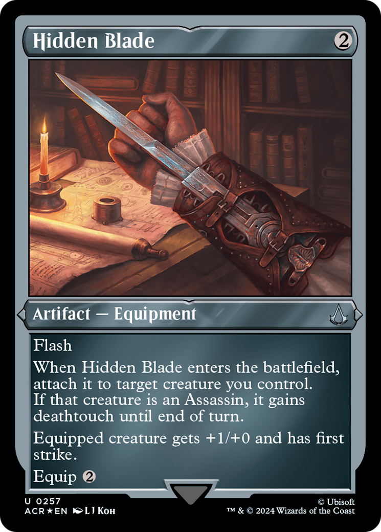 Hidden Blade (Foil Etched) [Assassin's Creed] | Gear Gaming Fayetteville