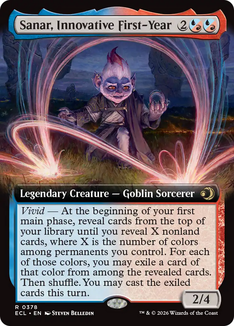 Sanar, Innovative First-Year (Extended Art) [Lorwyn Eclipsed] | Gear Gaming Fayetteville