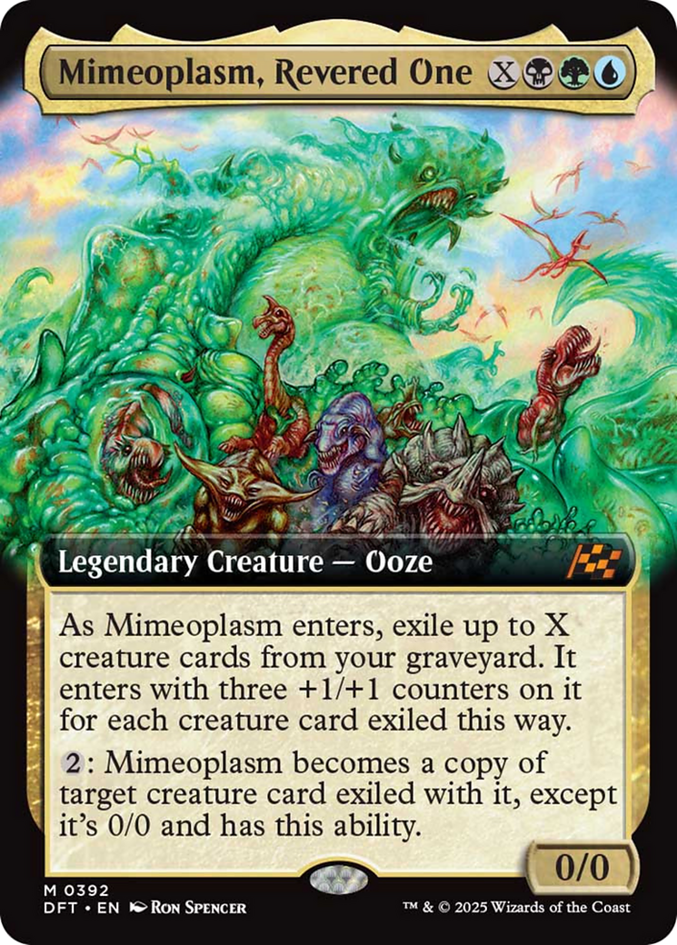 Mimeoplasm, Revered One (Extended Art) [Aetherdrift] | Gear Gaming Fayetteville