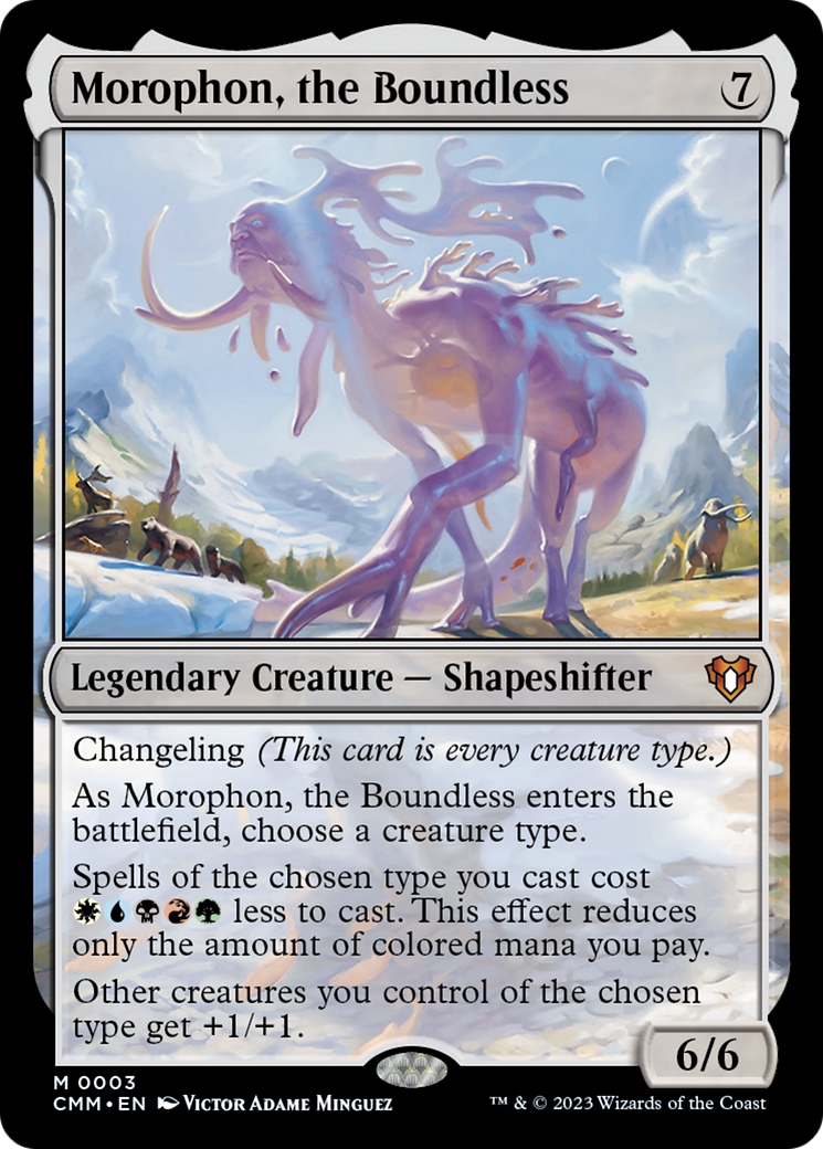 Morophon, the Boundless [Commander Masters] | Gear Gaming Fayetteville