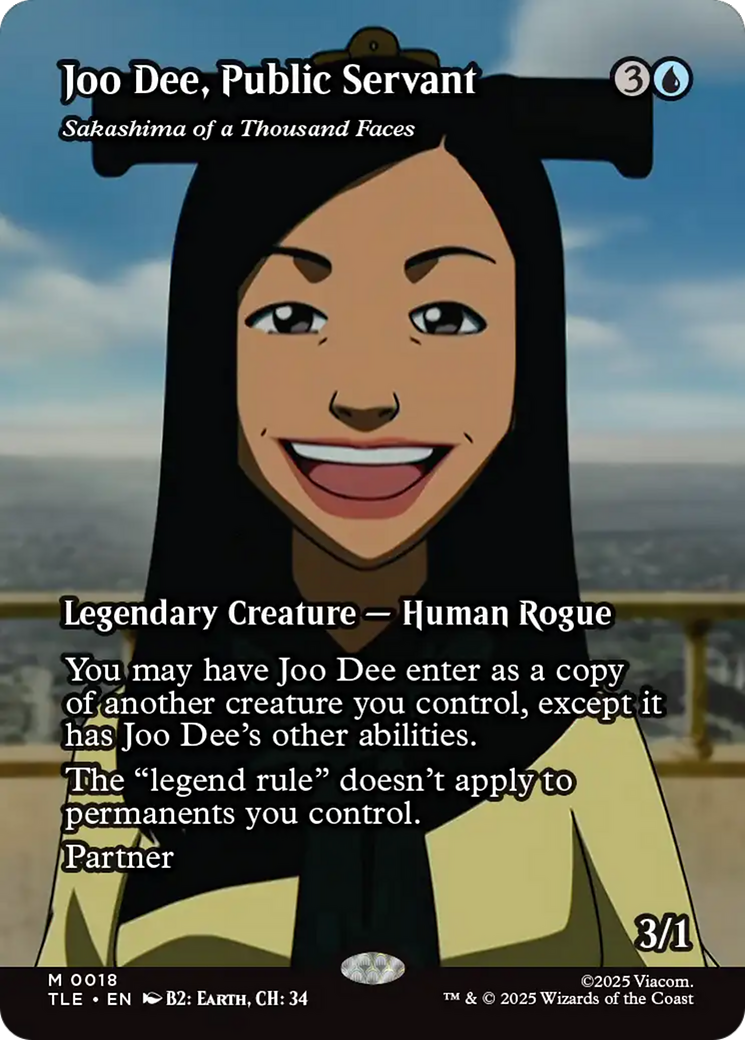 Joo Dee, Public Servant - Sakashima of a Thousand Faces (Borderless) [Avatar: The Last Airbender: Eternal-Legal] | Gear Gaming Fayetteville
