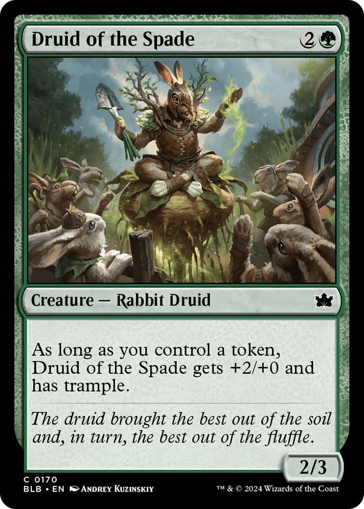 Druid of the Spade [Bloomburrow] | Gear Gaming Fayetteville