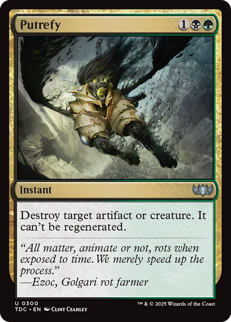 Putrefy [Tarkir: Dragonstorm Commander] | Gear Gaming Fayetteville