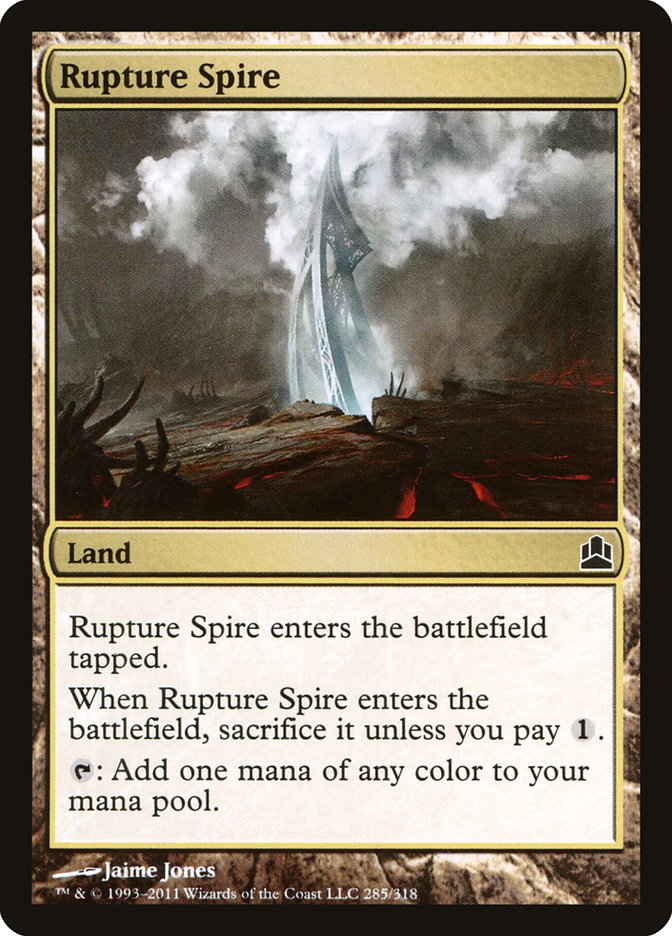 Rupture Spire [Commander 2011] | Gear Gaming Fayetteville