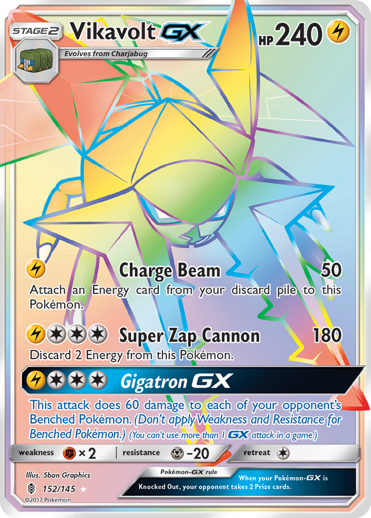 Vikavolt GX (152/145) [Sun & Moon: Guardians Rising] | Gear Gaming Fayetteville