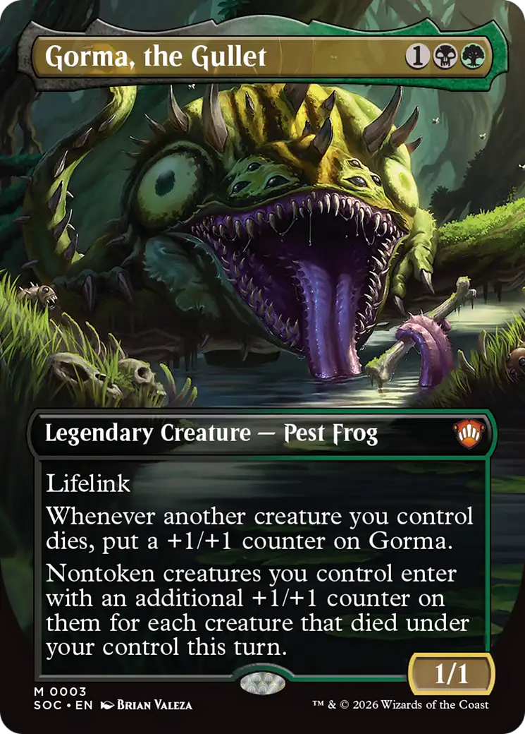 Gorma, the Gullet (Borderless) [Secrets of Strixhaven Commander] | Gear Gaming Fayetteville