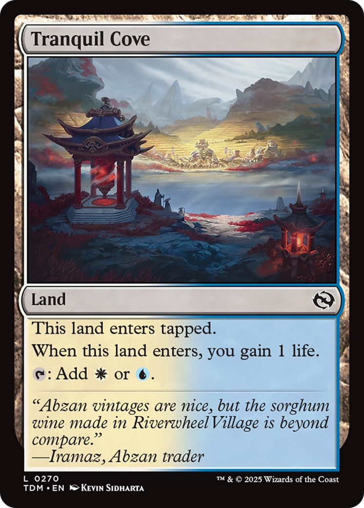Tranquil Cove [Tarkir: Dragonstorm] | Gear Gaming Fayetteville