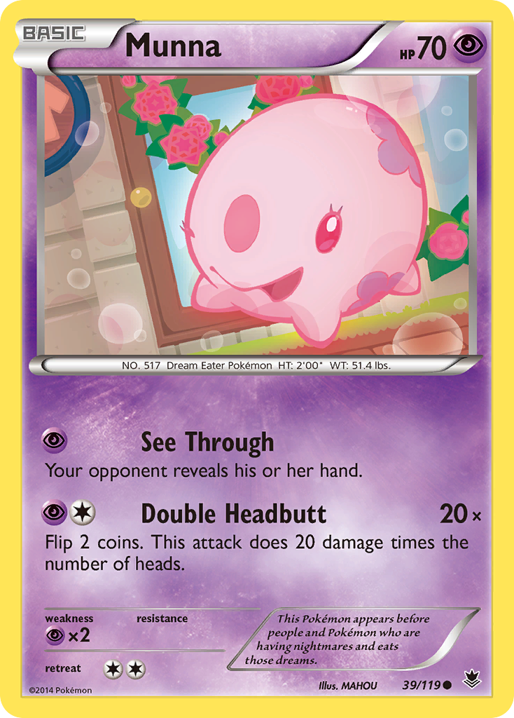Munna (39/119) [XY: Phantom Forces] | Gear Gaming Fayetteville
