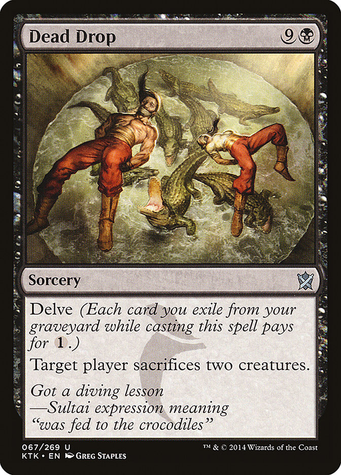 Dead Drop [Khans of Tarkir] | Gear Gaming Fayetteville