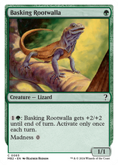 Basking Rootwalla (White Border) [Mystery Booster 2] | Gear Gaming Fayetteville