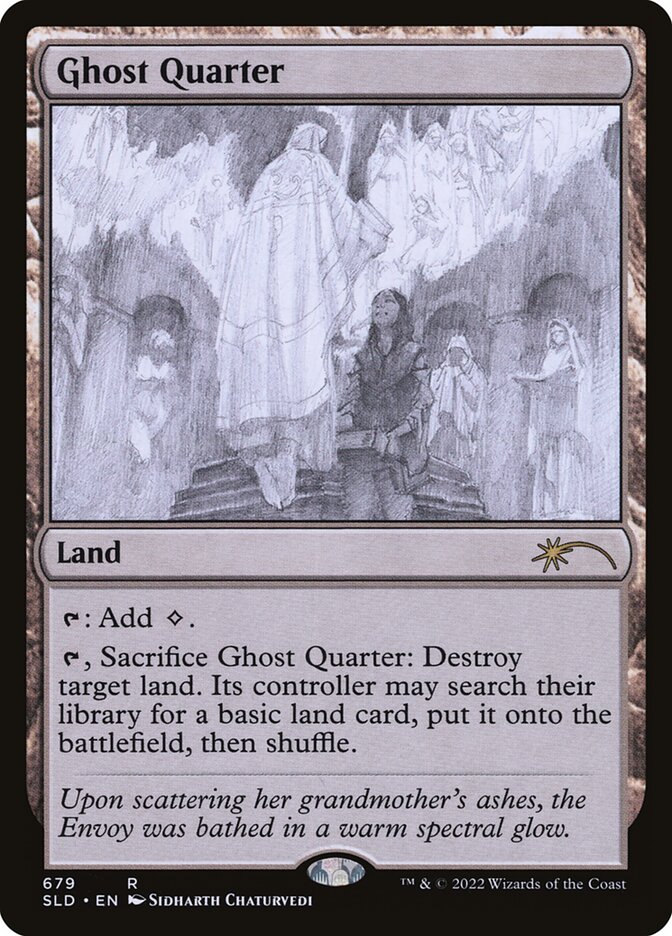 Ghost Quarter (Sketch) [Secret Lair Drop Promos] | Gear Gaming Fayetteville