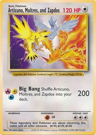 Articuno, Moltres, and Zapdos (Jumbo Card) [Miscellaneous Cards] | Gear Gaming Fayetteville