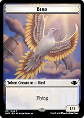 Elephant // Bird Double-Sided Token [Dominaria Remastered Tokens] | Gear Gaming Fayetteville