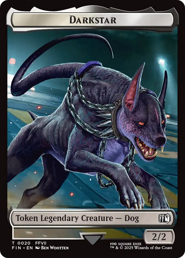 Angelo // Darkstar Double-Sided Token [FINAL FANTASY Tokens] | Gear Gaming Fayetteville