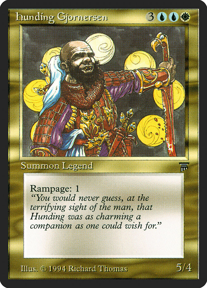 Hunding Gjornersen [Legends] | Gear Gaming Fayetteville