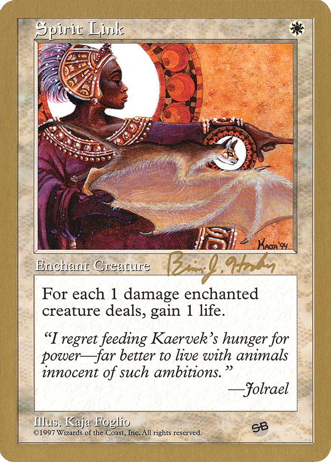 Spirit Link (Brian Hacker) (SB) [World Championship Decks 1998] | Gear Gaming Fayetteville