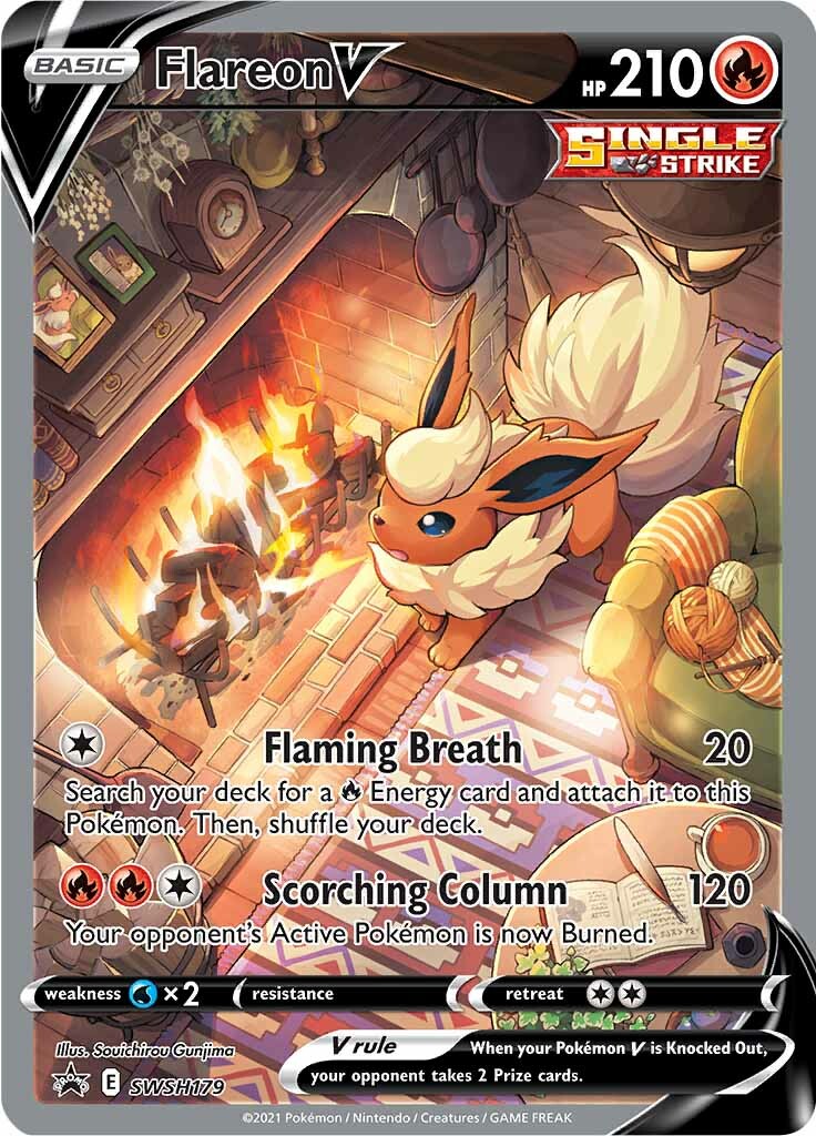 Flareon V (SWSH179) [Sword & Shield: Black Star Promos] | Gear Gaming Fayetteville