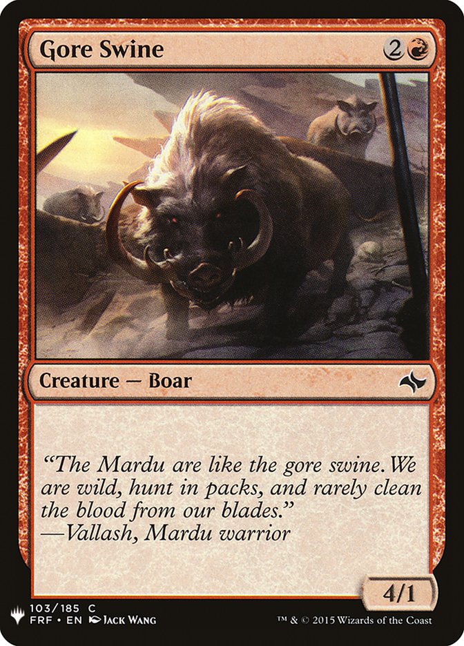 Gore Swine [Mystery Booster] | Gear Gaming Fayetteville