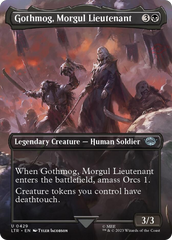 Gothmog, Morgul Lieutenant (Borderless Alternate Art) [The Lord of the Rings: Tales of Middle-Earth] | Gear Gaming Fayetteville