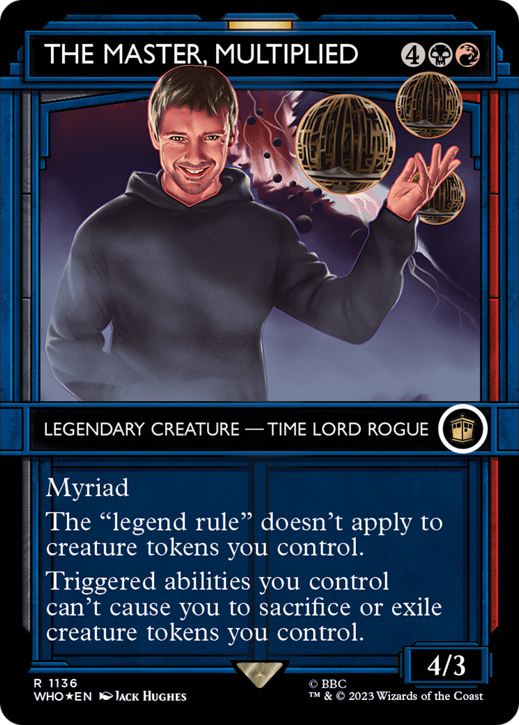 The Master, Multiplied (Showcase) (Surge Foil) [Doctor Who] | Gear Gaming Fayetteville