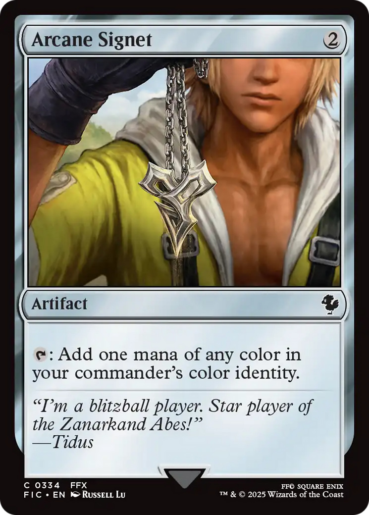 Arcane Signet (0334) [FINAL FANTASY Commander] | Gear Gaming Fayetteville