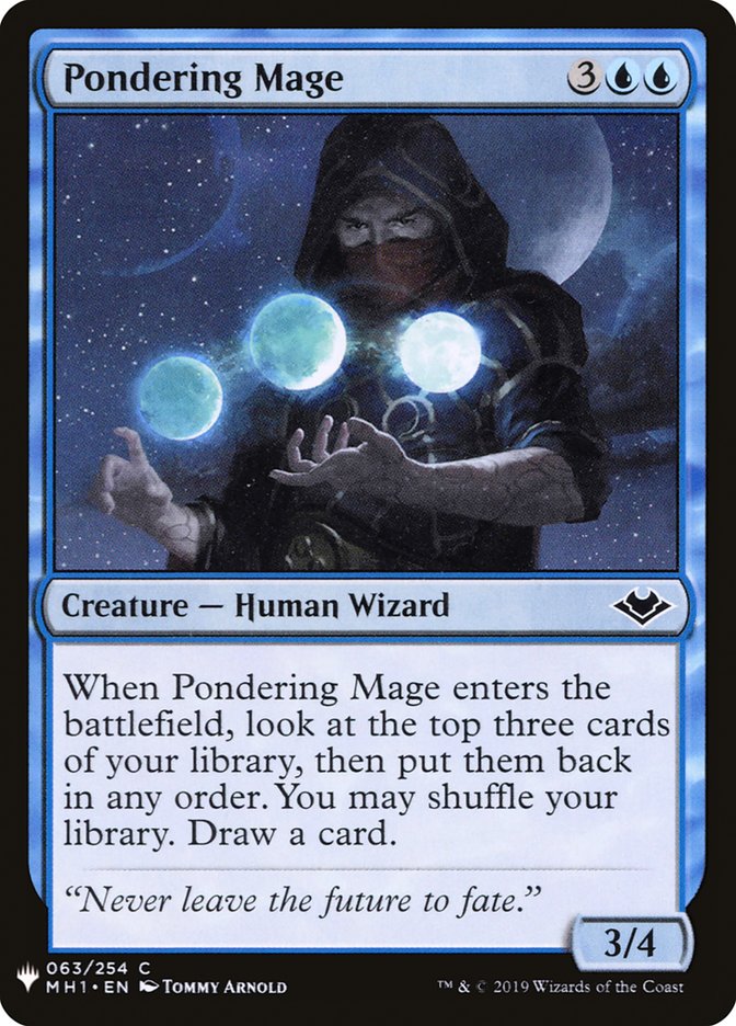 Pondering Mage [Mystery Booster] | Gear Gaming Fayetteville