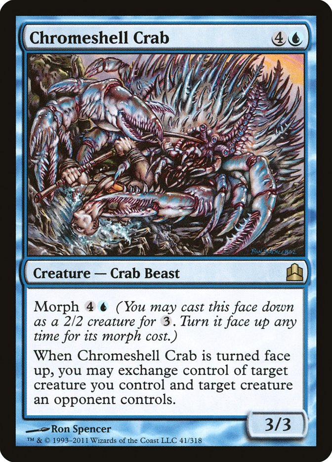 Chromeshell Crab [Commander 2011] | Gear Gaming Fayetteville