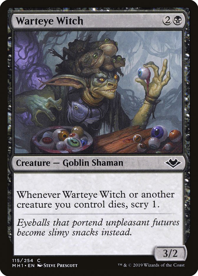 Warteye Witch [Modern Horizons] | Gear Gaming Fayetteville