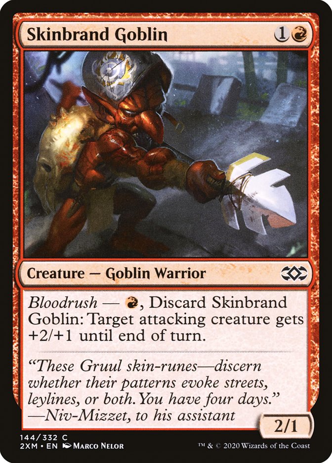 Skinbrand Goblin [Double Masters] | Gear Gaming Fayetteville