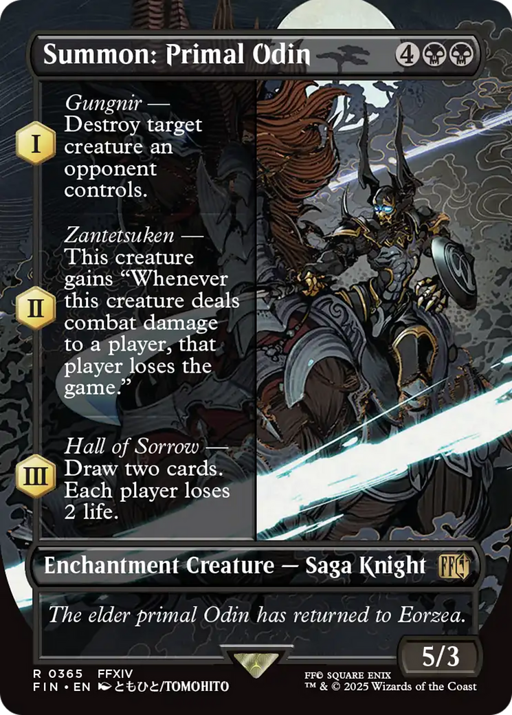 Summon: Primal Odin (Borderless) [FINAL FANTASY] | Gear Gaming Fayetteville