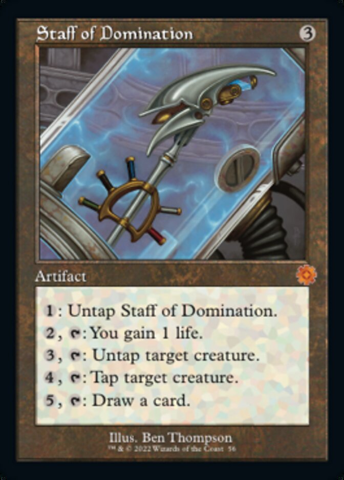Staff of Domination (Retro) [The Brothers' War Retro Artifacts] | Gear Gaming Fayetteville