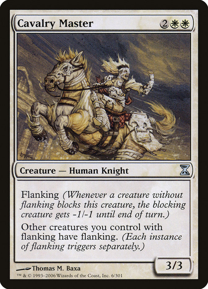 Cavalry Master [Time Spiral] | Gear Gaming Fayetteville