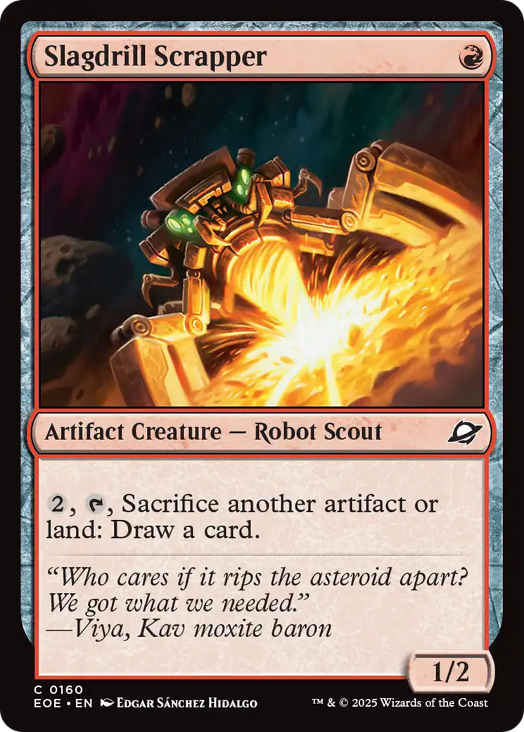 Slagdrill Scrapper [Edge of Eternities] | Gear Gaming Fayetteville