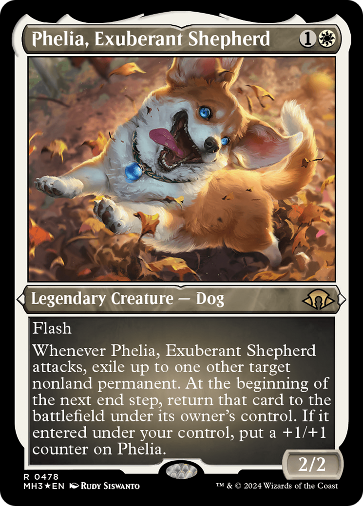 Phelia, Exuberant Shepherd (Foil Etched) [Modern Horizons 3] | Gear Gaming Fayetteville