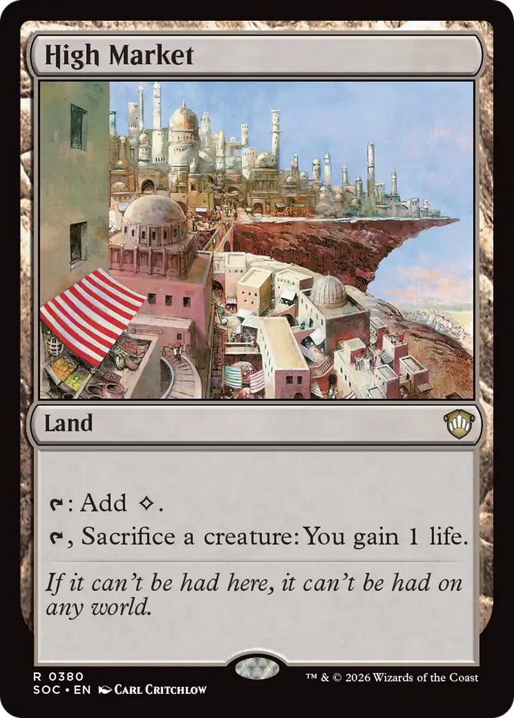 High Market [Secrets of Strixhaven Commander] | Gear Gaming Fayetteville
