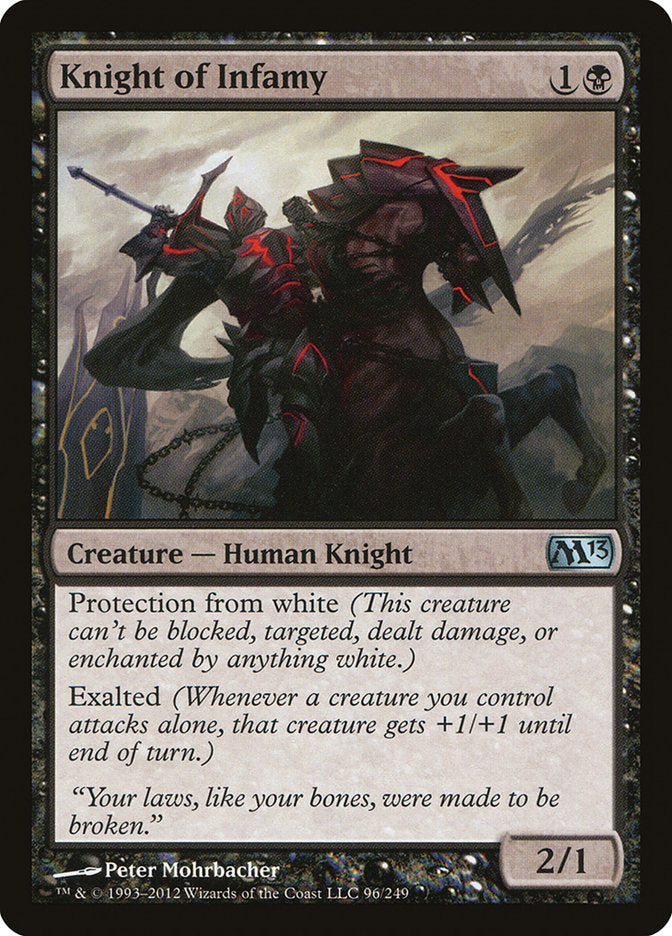 Knight of Infamy [Magic 2013] | Gear Gaming Fayetteville