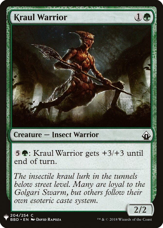 Kraul Warrior [Mystery Booster] | Gear Gaming Fayetteville